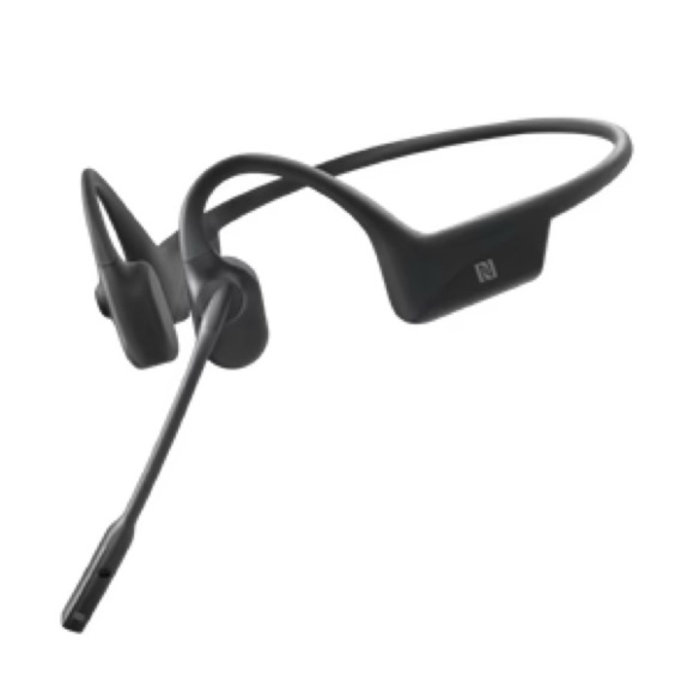 Shokz OPENCOMM Wireless Black Over-Ear Headphones w/mic